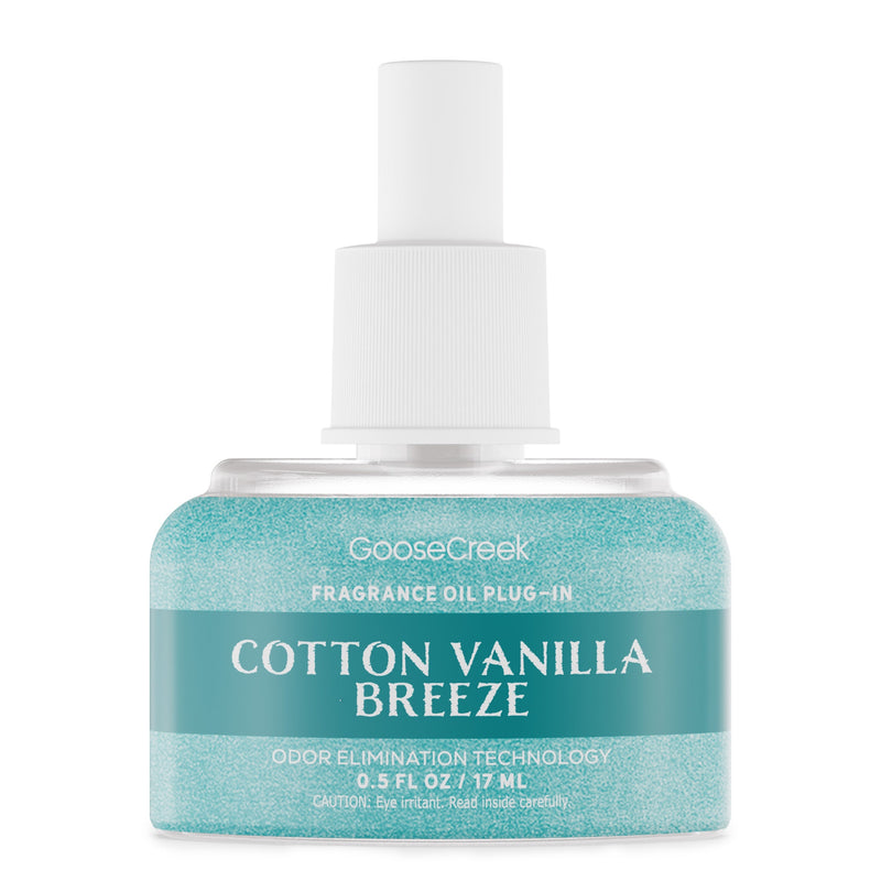 Cotton Vanilla Breeze Odor Eliminating Plug-in Refill Select 6-0648