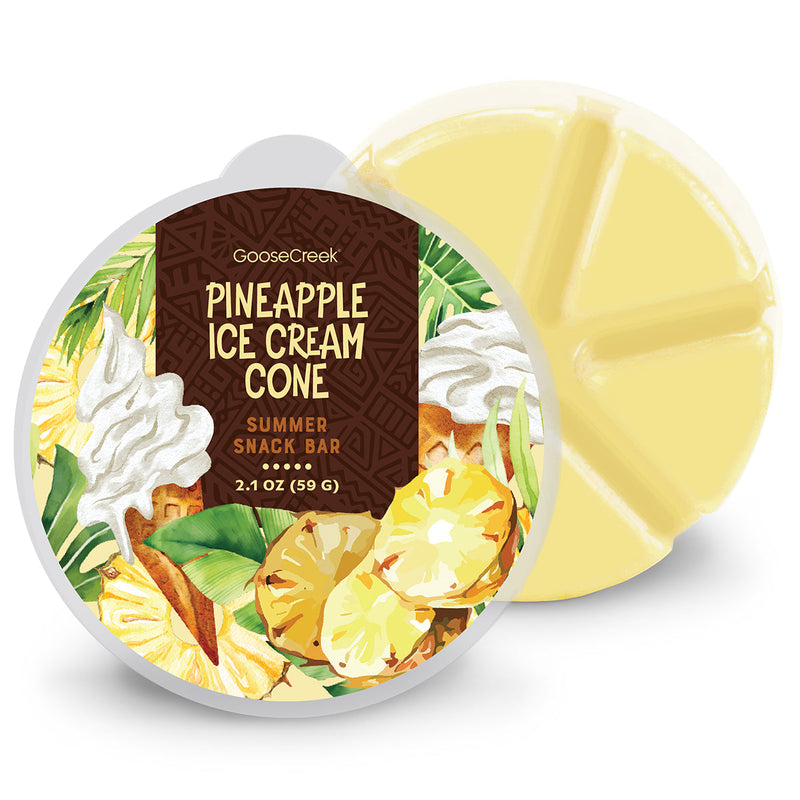 Pineapple Ice Cream Cone Wax Melt Series 6-0637